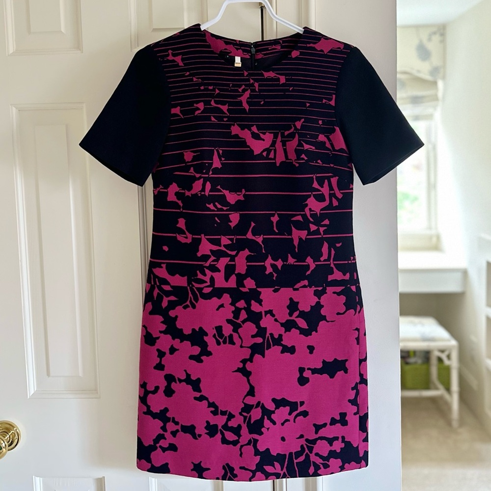 4. Collective Stripe & Floral Shift Dress